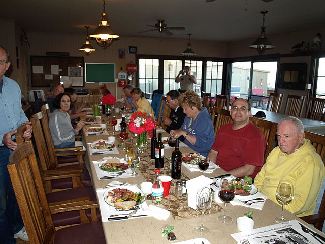 The Duck Club dinner.