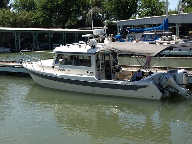 The "Marcia Jane", Kent and Marcia's Venture 23'.