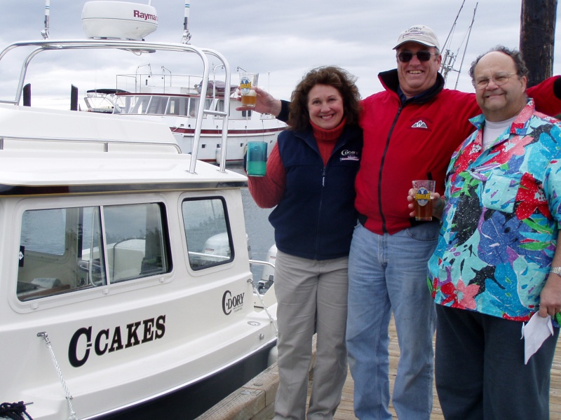 the rev Jim christening C-Cakes