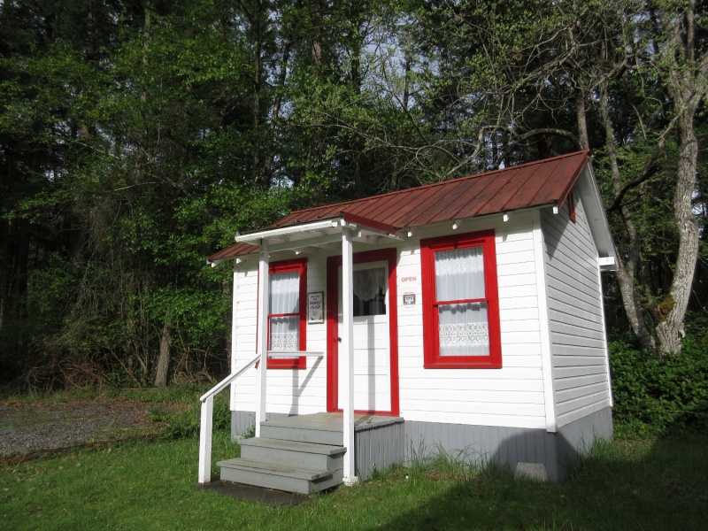 The "Teacherage" housed the island teacher(s) back in the day, now it is a museum that you can walk into anytime!