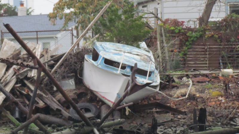 they say the hull deck joint is the weakest part of the boat. It looks like this one failed big time. It looks like she took a good shot on the nose. this bad boy needs an extreme make over.