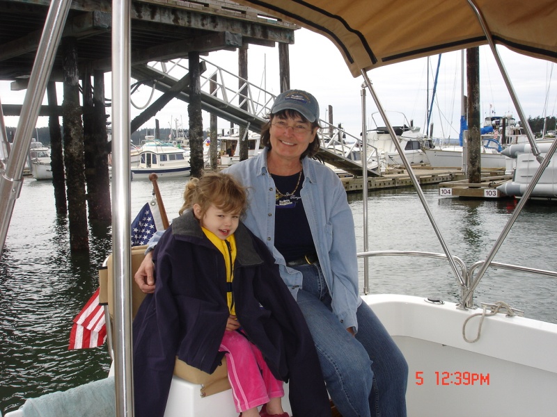 Tim & Julia's youngest daughter
 with Linda (ISLAND RANGER)