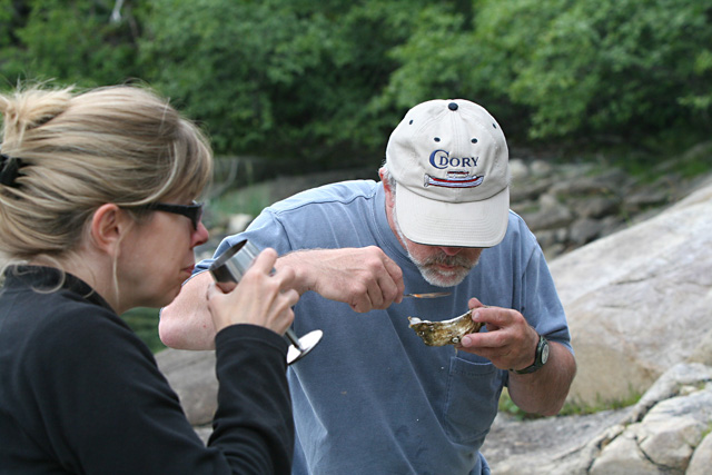 Tom and Rosalyn share the gathering.