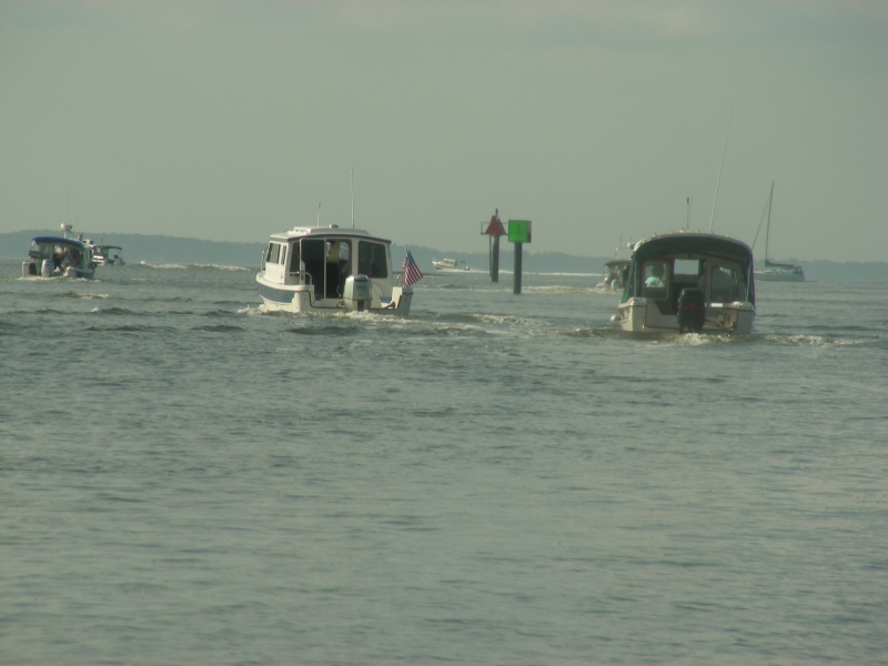 Treasure Hunt / Heading out into the Neuse River