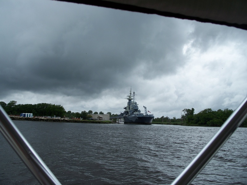 Tropical storm Andria moving in over Wilmington, NC