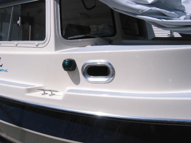 Vetus, Model PM 21 Porthole. A much needed addition to increase ventilation and light in the cuddy.