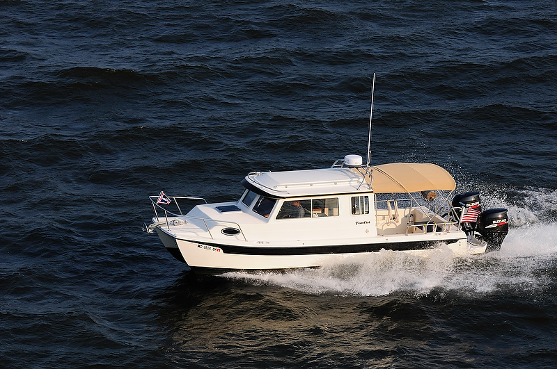 ViewFinder Running at 24 Knots