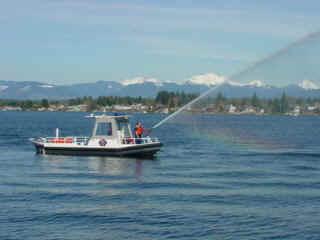 Water Cannon Display