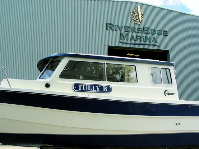 We keep TULLY B in drystack here