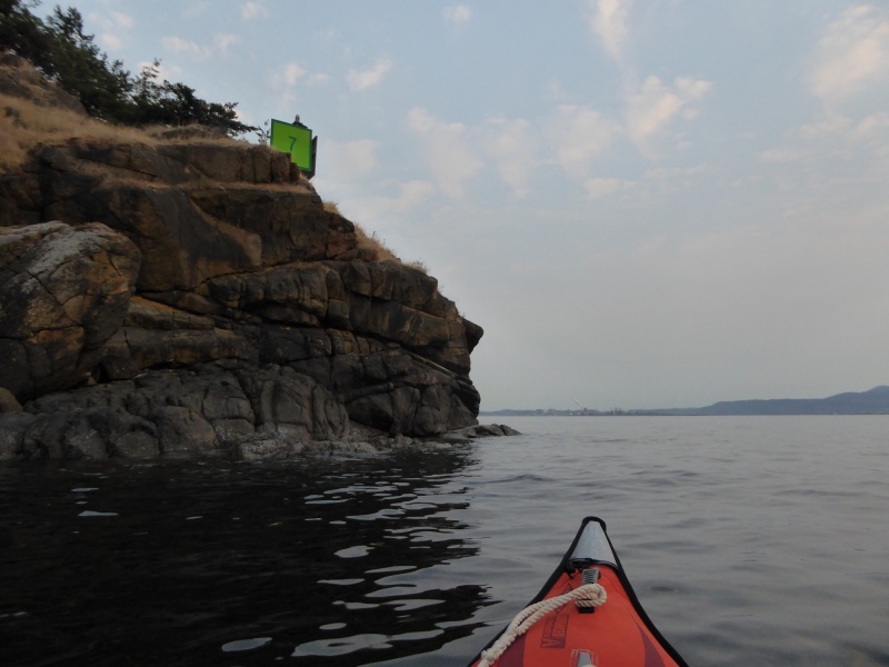 West side of Saddlebag island, heading south