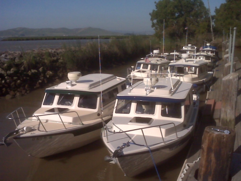 Wheeler Island line up (8 boats)