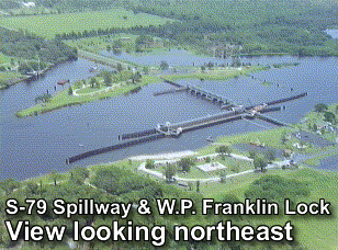WP Franklin Lock looking northeast