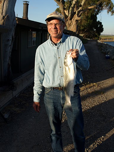 Yea Steve, A nice striped Bass.  Why didn't I bring my rod?